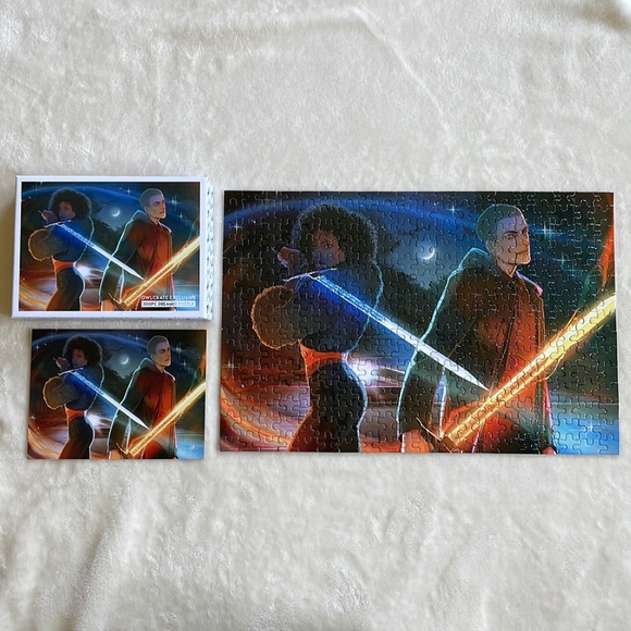 Puzzle inspired by Call Down the Hawk by Maggie Stiefvater from Owlcrate - Picture 3 of 3